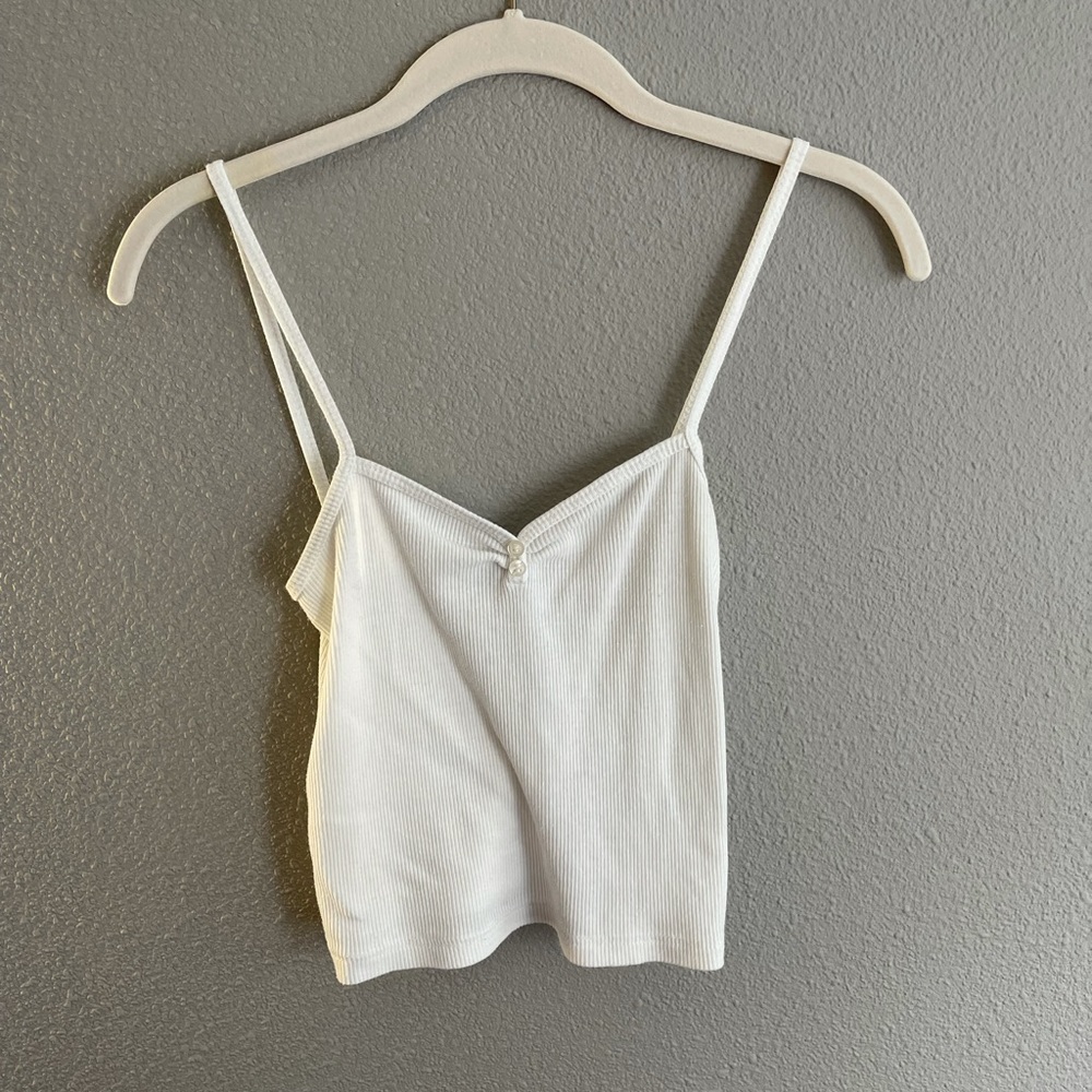 White brandy Melville top